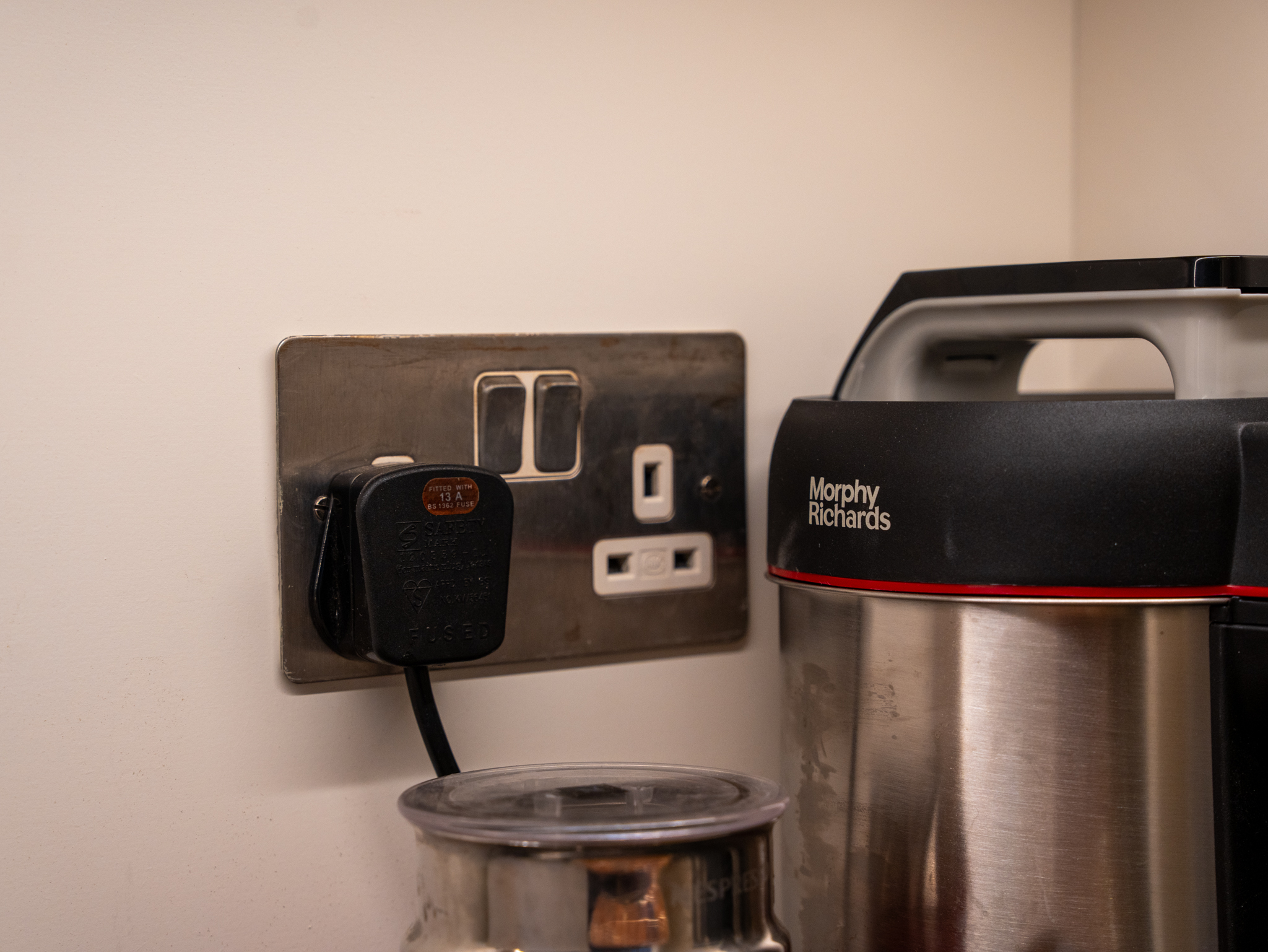 Socket in kitchen