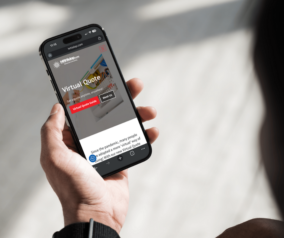 Customer using Virtual Quote